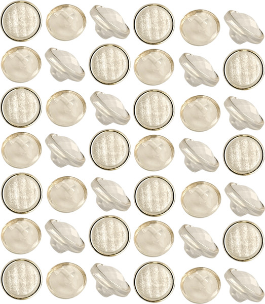 Изображение товара Набор пуговиц Sentex PN-31-11.5 (50шт, белый/золотой)