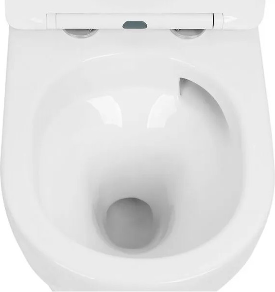 Изображение товара Унитаз подвесной с инсталляцией Abber Bequem AC1100T-AC0105-AC0120 (с кнопкой смыва)