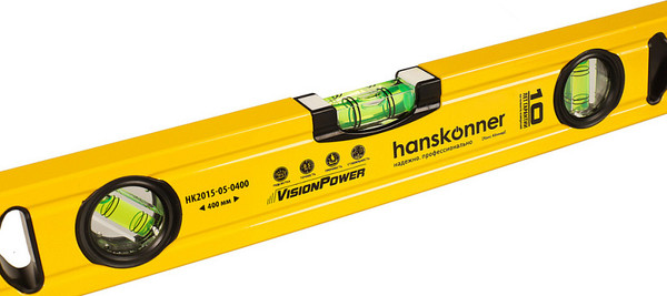 Изображение товара Уровень строительный Hanskonner HK2015-05-0400
