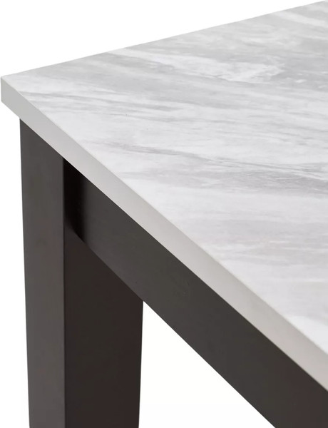 Изображение товара Обеденный стол M-City Sweden TME-6931 / 921M05827 (белый мрамор/темный орех)