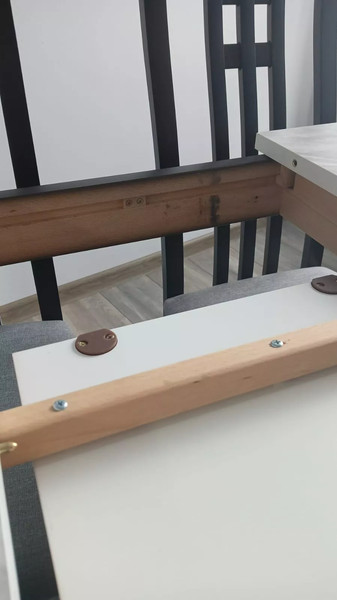 Изображение товара Обеденный стол M-City Sweden TME-6931 / 921M05827 (белый мрамор/темный орех)