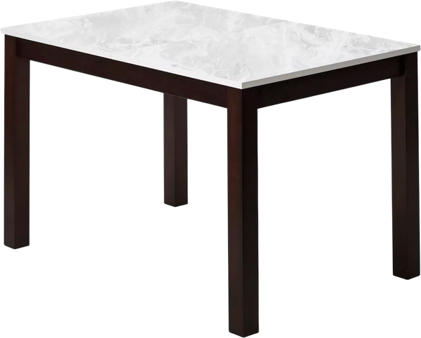 Изображение товара Обеденный стол M-City Sweden TME-6931 / 921M05827 (белый мрамор/темный орех)