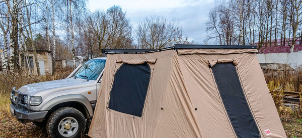 Изображение товара Стенки для маркизы туристической Риф RIFAN5306-2025C (2.0x2.5м, Black Out)