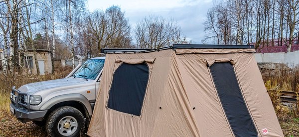 Изображение товара Стенки для маркизы туристической Риф RIFAN5306-2525C (2.5x2.5м, Black Out)