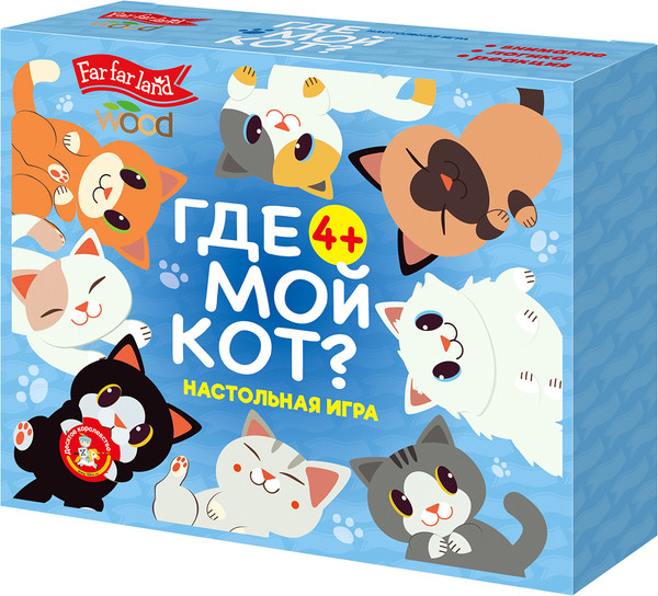 Изображение товара Развивающая игра Десятое королевство Far Far Land Wood. Где мой кот? / 05681