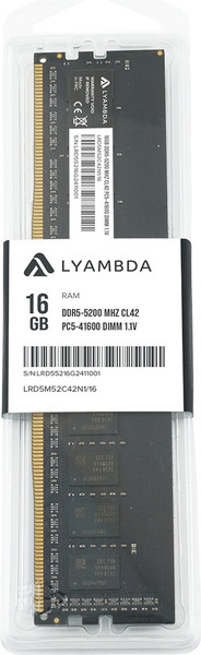 Изображение товара Оперативная память DDR5 Lyambda LRD5M52C42N1/16