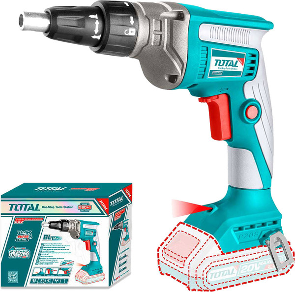Изображение товара Аккумуляторная дрель-шуруповерт TOTAL TDSLI2042006