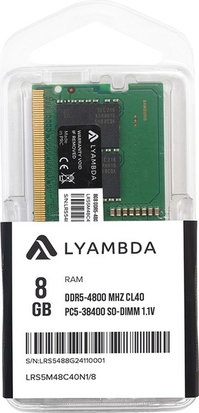 Изображение товара Оперативная память DDR5 Lyambda LRS5M48C40N1/8