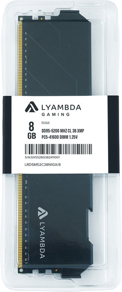 Изображение товара Оперативная память DDR5 Lyambda LRD5M52C38N1GX/8