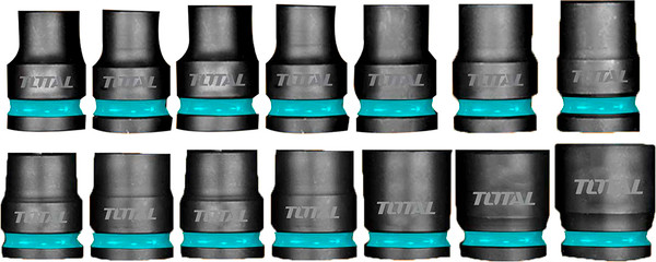 Изображение товара Набор головок слесарных TOTAL THISTD12141 (14шт)