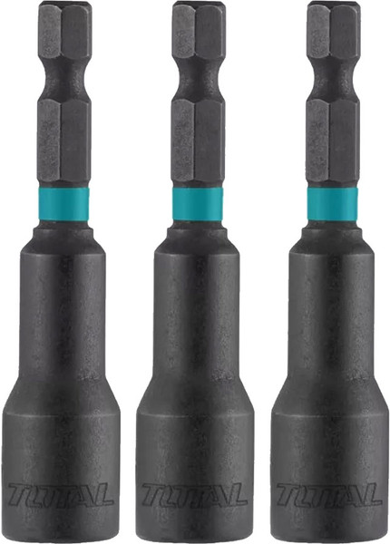 Изображение товара Набор головок слесарных TOTAL 10,13,14x65мм / TAC2703431 (3шт)