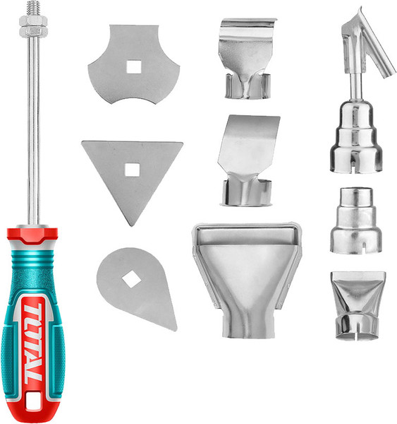 Изображение товара Набор насадок для строительного фена TOTAL TBA1011 (10шт)