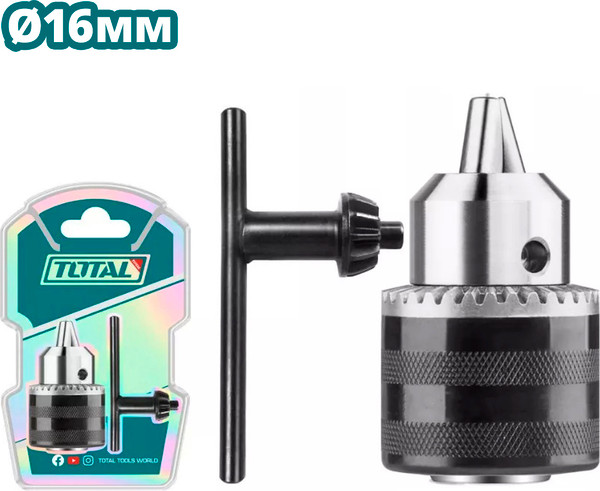 Изображение товара Патрон сверлильный TOTAL 16мм / TAC451601