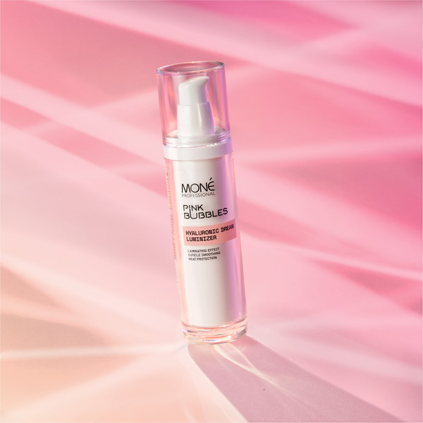 Изображение товара Сыворотка для укладки волос Mone Professional Люминайзер с гиалуроновой кислотой (50мл)