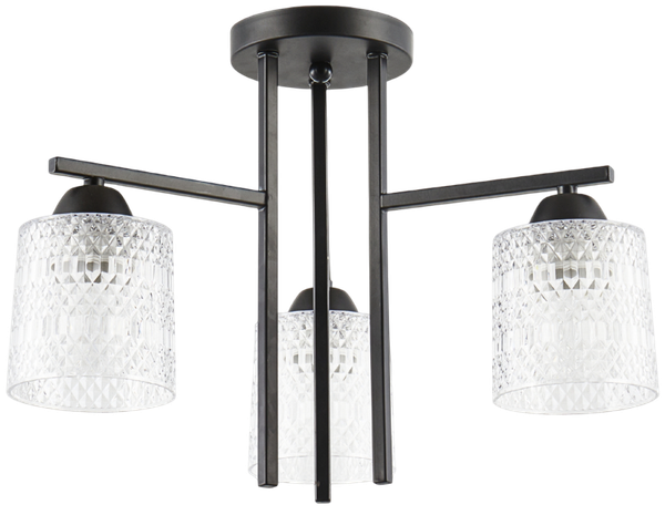 Изображение товара Люстра Aitin-Pro НПБ 02-3x40-101 / 6245/3 (черный)