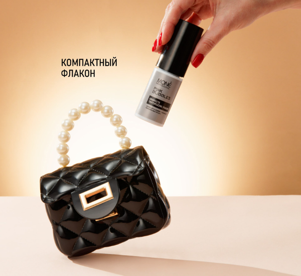 Изображение товара Текстурирующая пудра для волос Mone Professional с эффектом мерцания (8г, графит)