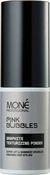 Изображение товара Текстурирующая пудра для волос Mone Professional с эффектом мерцания (8г, графит)
