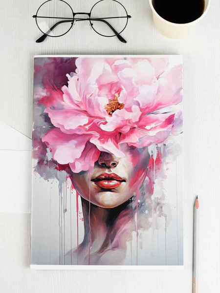 Изображение товара Тетрадь Феникс+ Нежный цветок / 69614