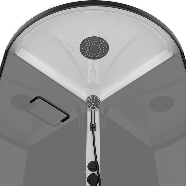 Изображение товара Душевая кабина Domani-Spa Simple 100x100 / DS01Sm110LGrCl00.Gt-V1.2-Black