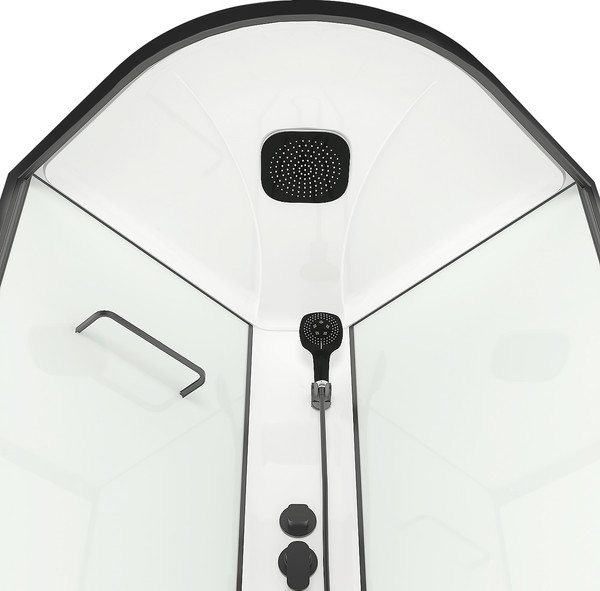 Изображение товара Душевая кабина Domani-Spa Delight Slim 99 High 90x90 / DS01DS99HWM00.Gt-Black