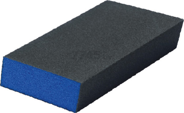 Изображение товара Брусок абразивный Blue Dolphin Зерно P 100 / KSR_21182 (110x75x25мм)