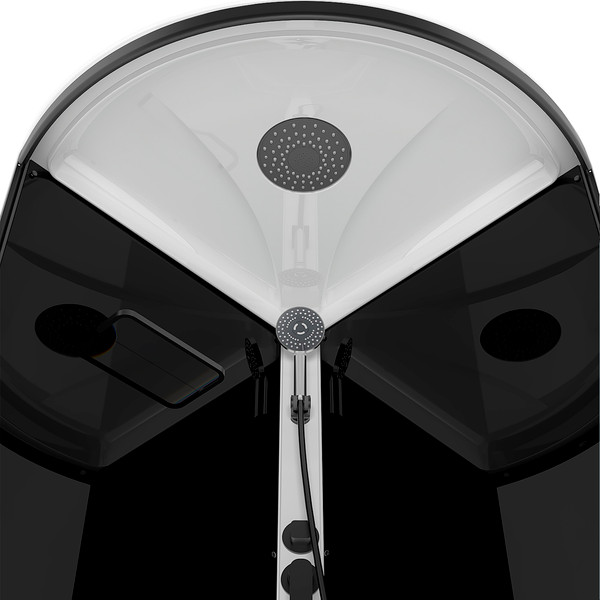 Изображение товара Душевая кабина Domani-Spa Simple 99 90x90 / DS01Sm99LBT00.Gt-V1.2-Black