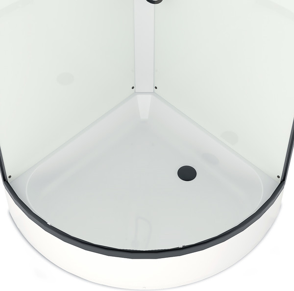 Изображение товара Душевая кабина Domani-Spa Simple 99 Mid 90x90 / DS01Sm99MWM00.Gt-V1.2-Black