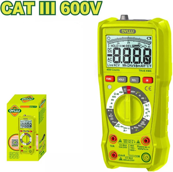 Изображение товара Мультиметр цифровой DYLLU DTDM2502