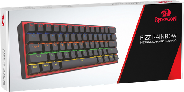 Изображение товара Клавиатура Redragon Fizz / 72595 (черный/красный)
