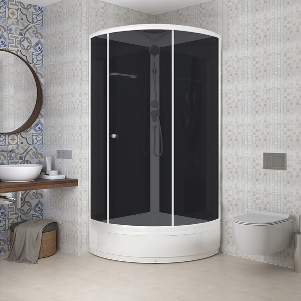 Изображение товара Душевая кабина Domani-Spa Simple 99 Mid 90x90 / DS01Sm99MBT00-V1.2