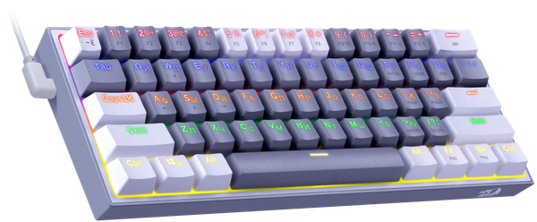 Изображение товара Клавиатура Redragon Fizz / 72602 (белый/серый)