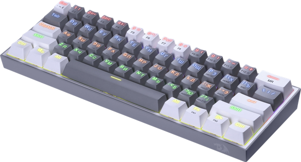 Изображение товара Клавиатура Redragon Fizz / 72602 (белый/серый)