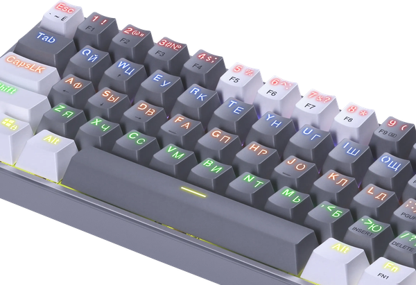 Изображение товара Клавиатура Redragon Fizz / 72602 (белый/серый)