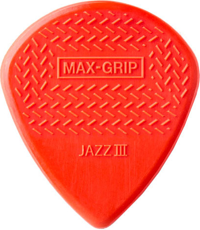 Изображение товара Медиатор Dunlop Manufacturing 471R3N Nylon Max-Grip Jazz III