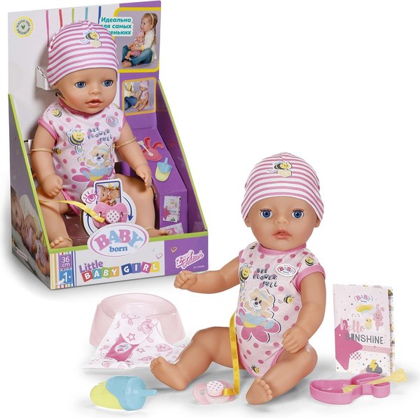 Изображение товара Пупс с аксессуарами Baby Born Лена. С магическими глазками / 42481