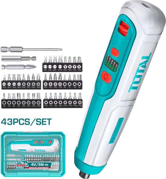 Изображение товара Электроотвертка TOTAL TSDLI04062