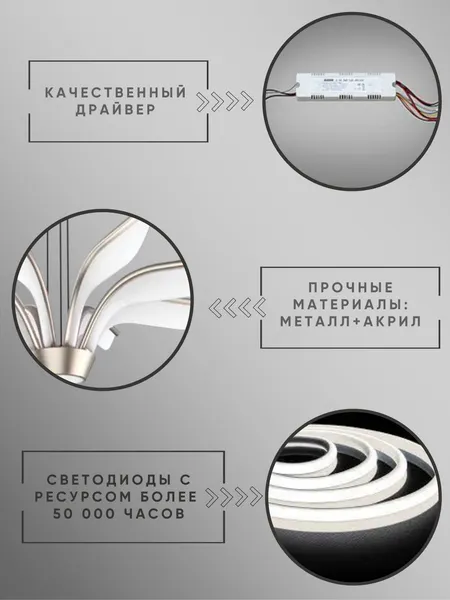 Изображение товара Люстра Aitin-Pro N9232/8S (матовое серебро)