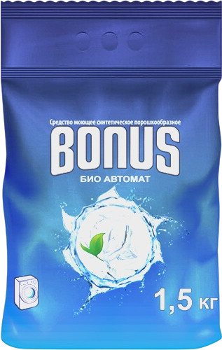 Изображение товара Стиральный порошок БЗПИ Bonus Био Автомат 23с635-3567 (1.5кг)