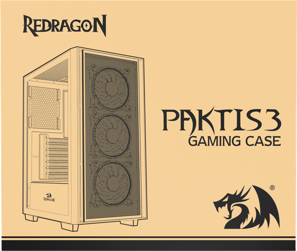 Изображение товара Корпус для компьютера Redragon Paktis3 / 72060