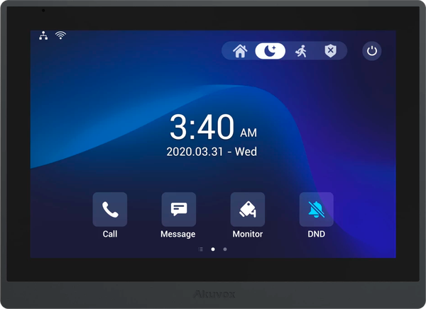 Изображение товара Монитор IP-видеодомофона Akuvox IT88S (черный)