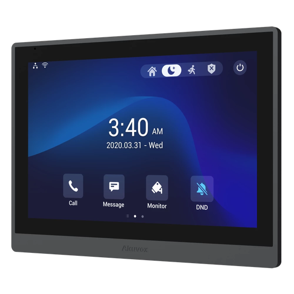 Изображение товара Монитор IP-видеодомофона Akuvox IT88S (черный)