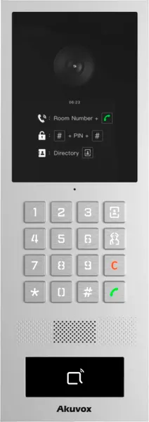 Изображение товара Вызывная панель Akuvox S532 (серебро)