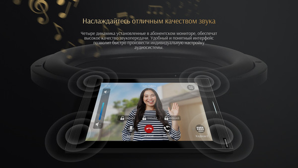 Изображение товара Монитор IP-видеодомофона Akuvox S567 (серый)