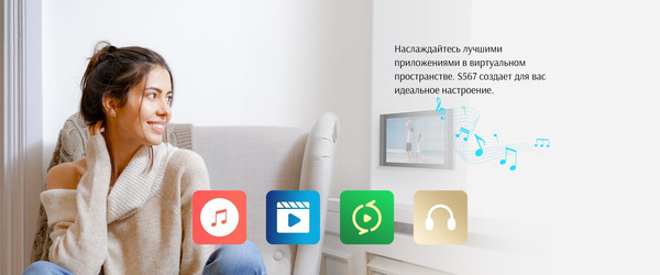 Изображение товара Монитор IP-видеодомофона Akuvox S567 (серый)