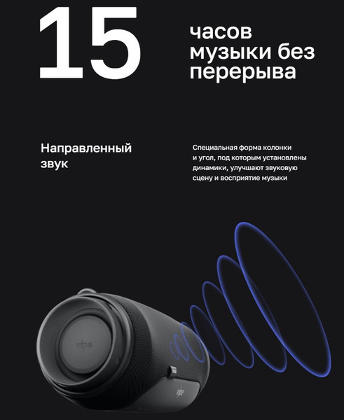 Изображение товара Портативная колонка Vipe Flash / VPPSFLSGMRU (темно-серый)