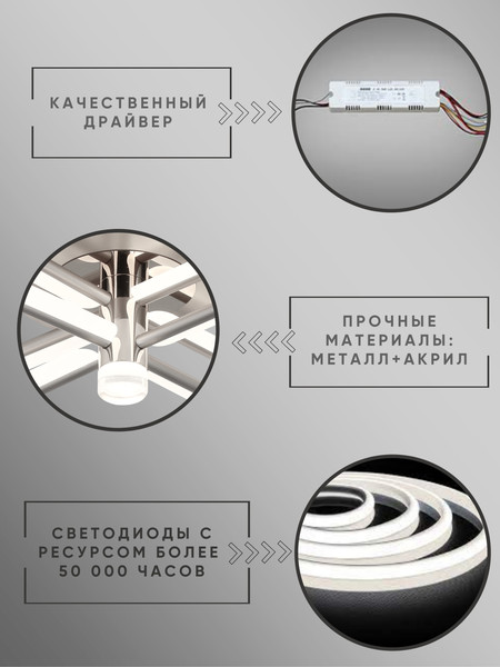 Изображение товара Люстра Aitin-Pro N9247/4S