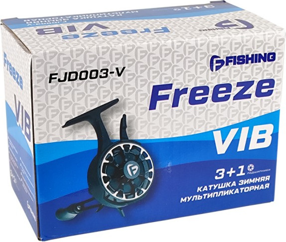 Изображение товара Катушка мультипликаторная F-Fishing Freeze Vib / FFJD003-V