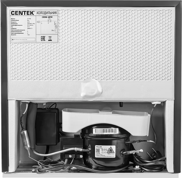 Изображение товара Холодильник без морозильника Centek CT-1701 (черный)