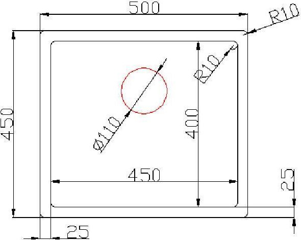 Изображение товара Мойка кухонная Asteria A5045S (сатин)