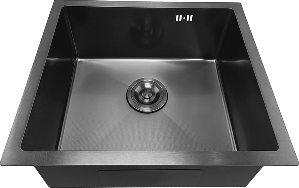 Изображение товара Мойка кухонная Asteria A5045NB-D1 (черный декор)